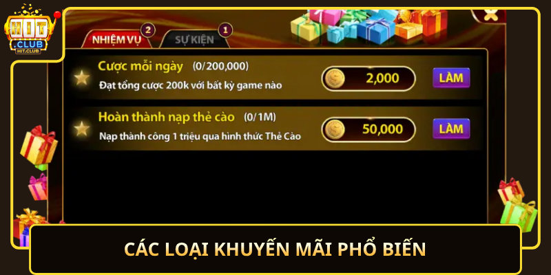 Cac Loai Khuyen Mai Pho Bien