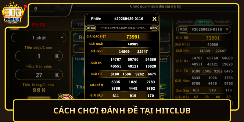 Cach Choi Danh De Tai Hitclub