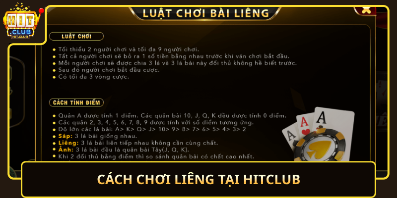 Liêng HitClub – Đấu Trí Nhanh, Cực Cuốn 2 Cach Choi Lieng Tai Hitclub