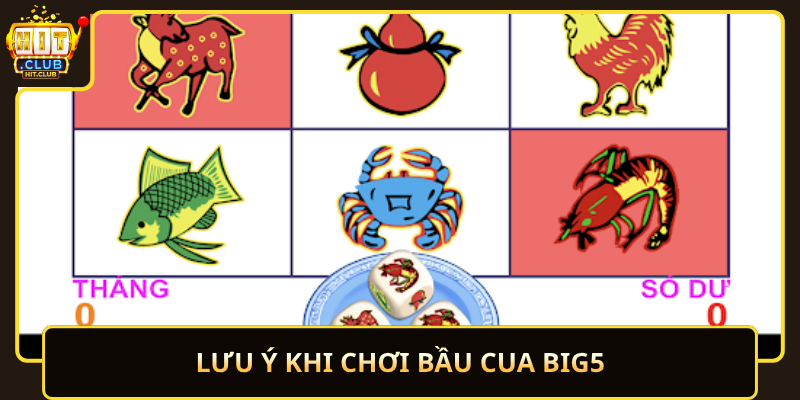 Luu Y Khi Choi Bau Cua Big5