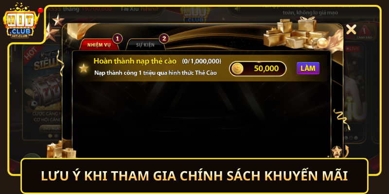 Luu Y Khi Tham Gia Chinh Sach Khuyen Mai
