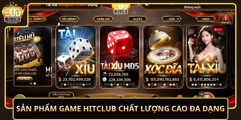 San Pham Game Hitclub Chat Luong Cao Da Dang