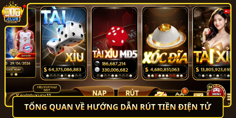 Hướng Dẫn Rút Tiền Điện Tử HitClub Nhanh Gọn Và An Toàn 1 Tong Quan Ve Huong Dan Rut Tien Dien Tu