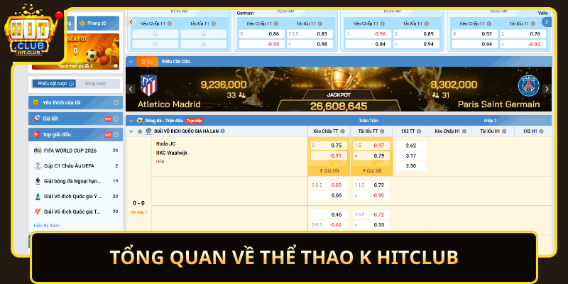 Thể Thao K HitClub – Cá Cược Đa Dạng Mỗi Ngày 1 Tong Quan Ve The Thao K Hitclub